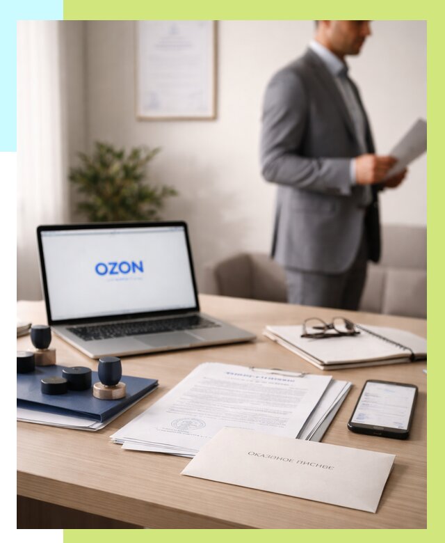 Отказное письмо для Ozon в Сасове от 3537 р. | Сертэкс